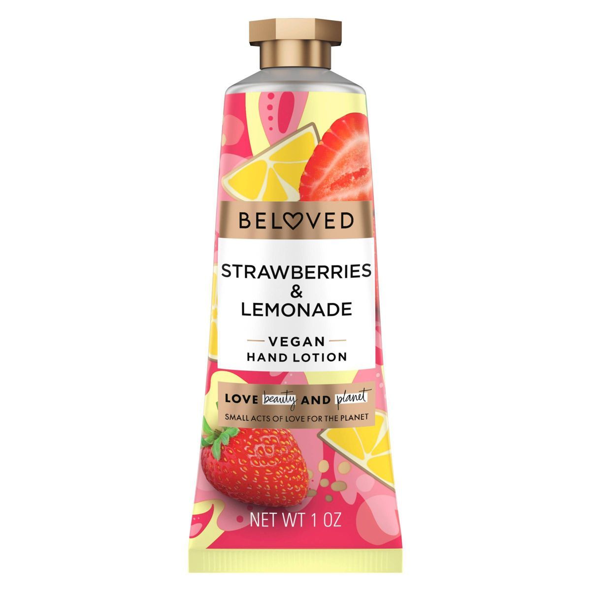 Beloved Hand Lotion Strawberries & Lemonade - 1oz | Target