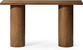 Maven Lane Lana Contemporary Wooden Console Table in Refined Brown Finish | Amazon (US)