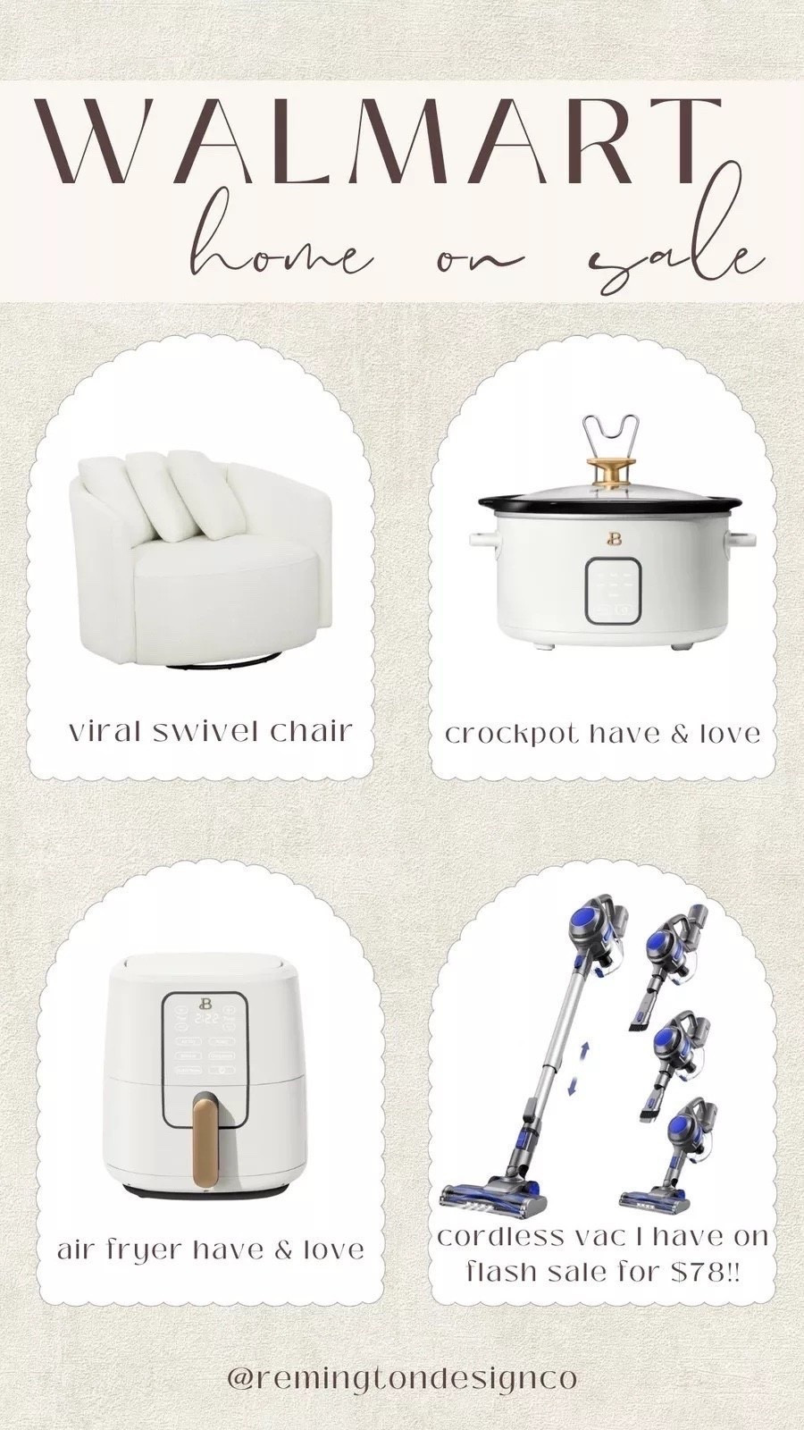 Walmart home finds on sale!! Lowest price I’ve ever seen for my cordless vac!!#LTKStyleTip