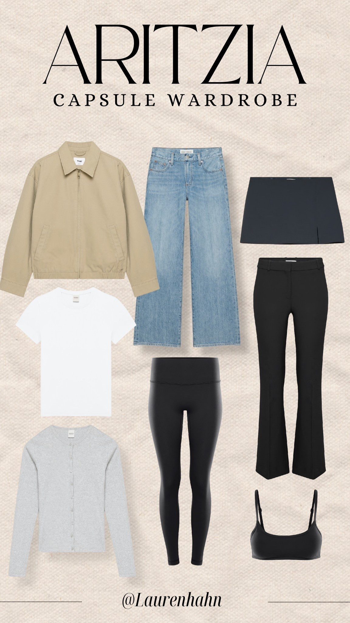 Aritzia Capsule Wardrobe pieces that are a must! 

#LTKFindsUnder100 #LTKSeasonal