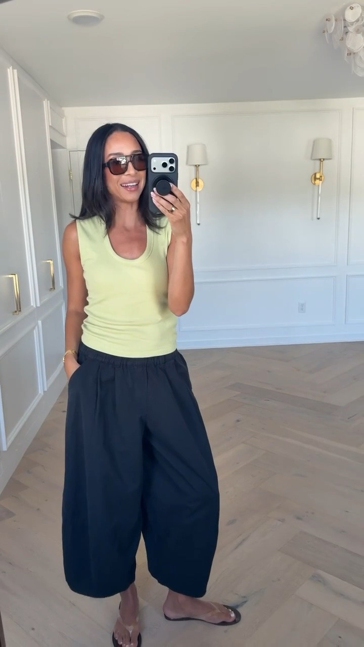 Use code NENA20 to save 20% off orders $100+ 🤩 I cannot stop wearing these sunglasses! They're so cute and affordable! Wearing size S tank and size S lace hem pants 

summer outfit, summer style, mom outfit, postpartum outfit, comfy outfit, pull-on pants, anthropologie sale, anthropologie code

#LTKSaleAlert