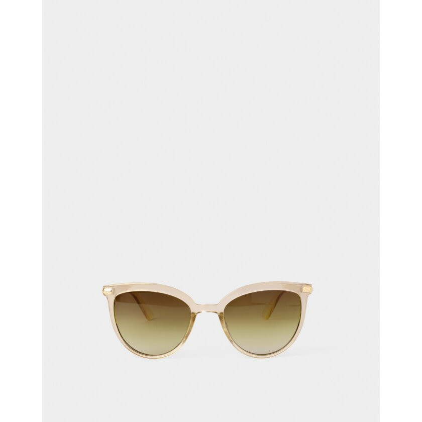 Ravello Round Cat-Eye Sunglasses in Nude Transparent | Katie Loxton Ltd. (UK)