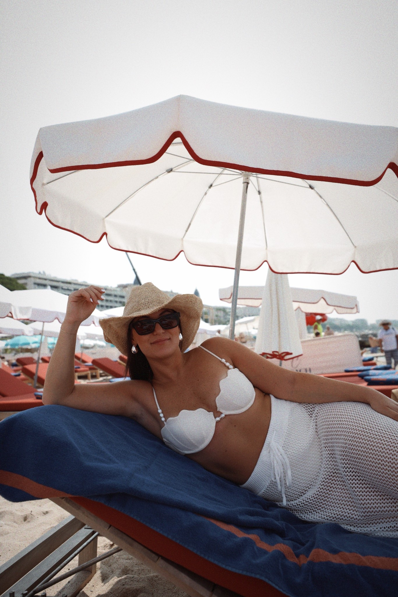 Swimsuit 
Bikini 
White bikini 
White swimsuit coverup 
Seashell bikini 
Lspace bikini 
Vacation looks 

#LTKSummerEdit #LTKSwim #LTKTravel