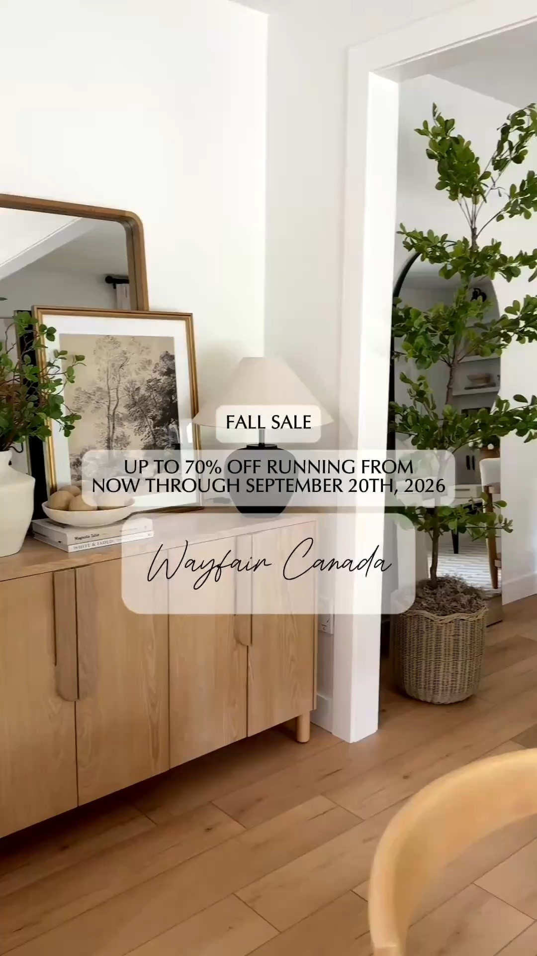 Sharing some of my favourite @wayfaircanada finds! Save up to 70% off from now through to September 20th, 2026 during their Fall Sale🙌🏼

#Wayfaircanada #WayfairCAHome #WayfairCAPartner #homefinds #homedecor

#LTKsale #LTKhome