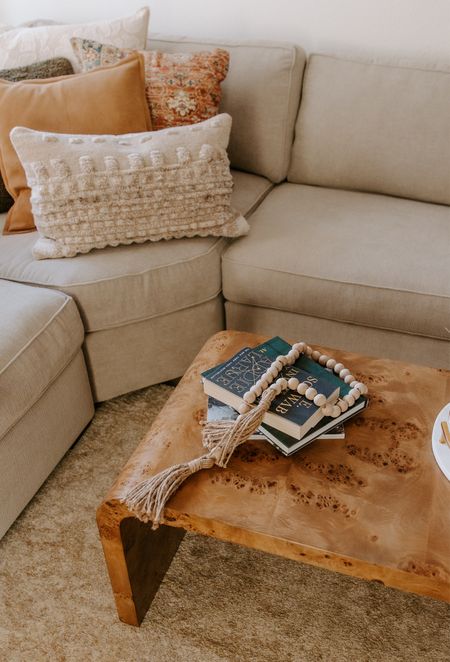 Dreamiest coffee table ⚡️ burl wood and perfect with any style! 

#LTKhome
