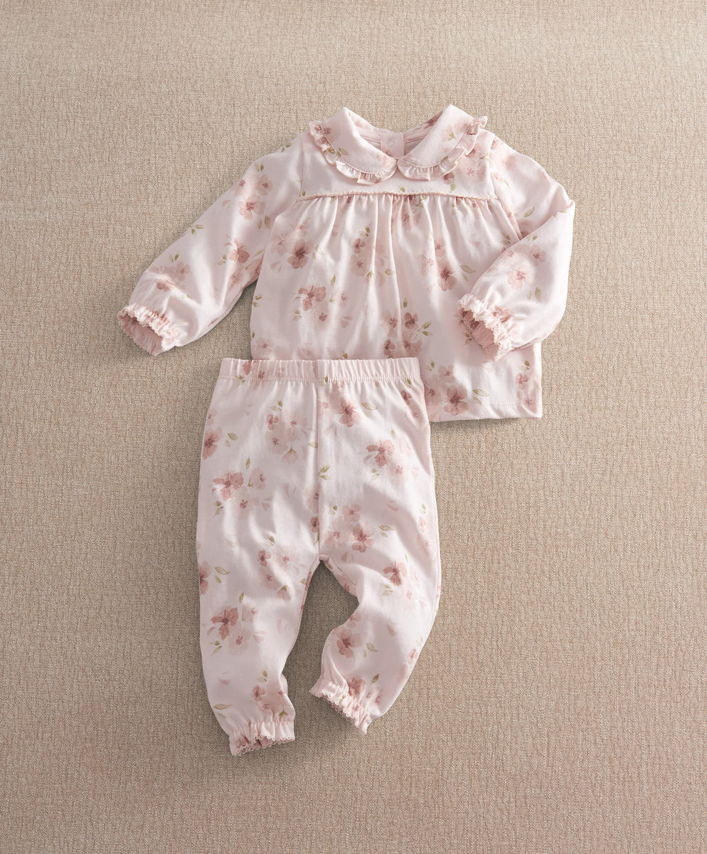 Jersey Watercolour Floral Pyjamas | Mamas & Papas