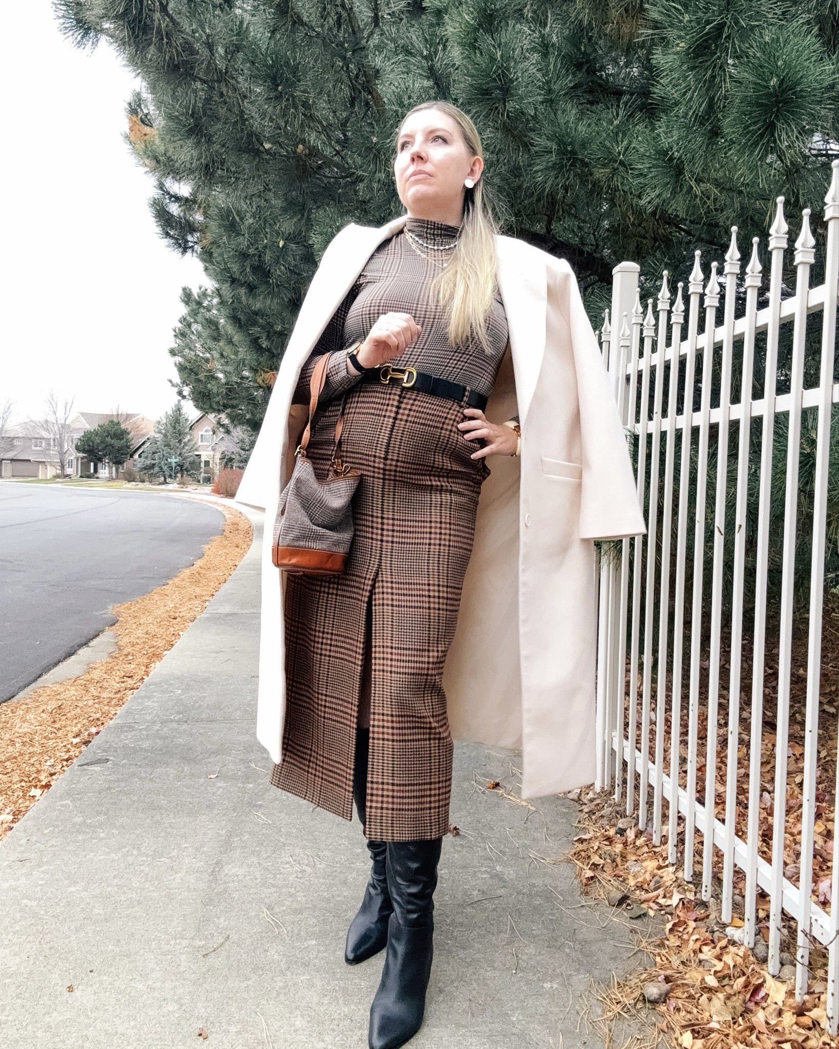 Look 1 - Polo Holiday 🌲 
A curated style series

Did someone say that Ralph Lauren Christmas is trending?!?!?! Hold my N.A. wine. Let’s goooooo

I grew up thinking that RL was what old people liked. lol
But, so many family and friends had a similar aesthetic, and considering his affection for the American West, it’s no surprise that I would have a special, nostalgic place in my heart. 

A few years ago I decided to embrace the vibe (young me would consider me old now, so it tracks.) I am thrilled to roll out this new series, each look playing with different elements that love from Ralph’s universe.

*Nearly my entire look is rent-able. Leaving coupons as well as links for you today!

Top & Skirt - Veronica Beard (rentable, linked)
Jacket - Lioness (linked, OR rentable, coupon below or in IG bio for Nuuly)
Belt - Boden (linked)
Bag - Polo Ralph Lauren (rentable, linked)
Watch - Tory Burch
Bracelet - Vintage J Crew
Necklace - Dillards (similar linked)
Earrings - Hermes (linked OR rent using my coupon below!)
Boots - Hermes (similar linked - including some great deals!)

Rent my top & skirt from Rent The Runway! Get 60% off of your first month through my link!!
https://rtr.app.link/e/m3xoTXRXMYb

Rent my jacket from Nuuly
Get $30 off of your first month:
https://share.nuuly.com/kat42828

Rent my earrings from Switch (I think they may only have the gold tone version) 
Get $50 extra purchase credit when you use my code: BondKat22J
Www.joinswitch.com

#ralphlaurenchristmas 

#LTKootd #LTKHoliday #LTKTall