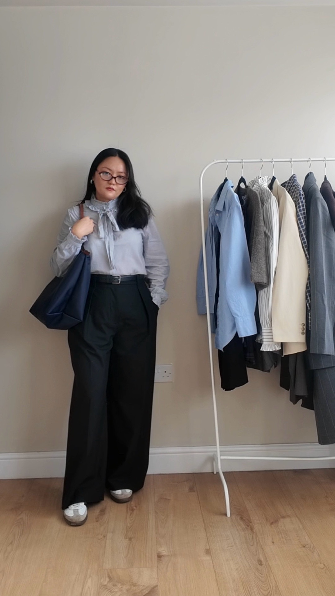 Petite work outfits, workwear, office outfits, petite trousers, black trousers, modest outfits, modest work outfits, women work outfits, Longchamp bag, trainers styling, formal work outfits 

#LTKOver40 #LTKPetite