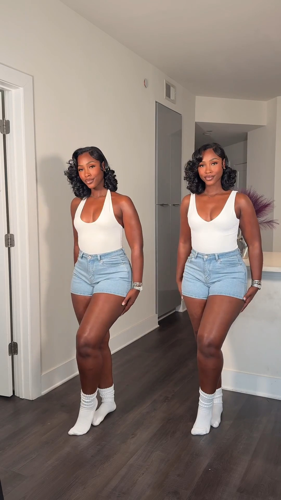 Back with more White must haves! The tanks and set are everything ✨ #basics

#LTKootd