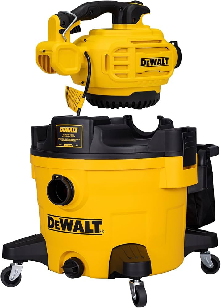DEWALT Shop Vacuum Wet and Dry Vac with Detachable Leaf Blower, 3 in 1 Heavy Duty Wet Dry Vacuum ... | Amazon (US)