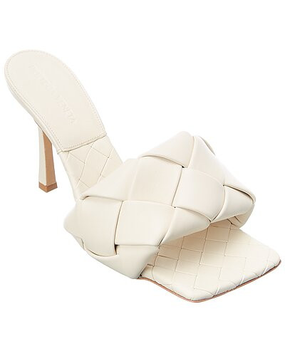 Bottega Veneta The Lido Intrecciato Leather Sandal | Gilt