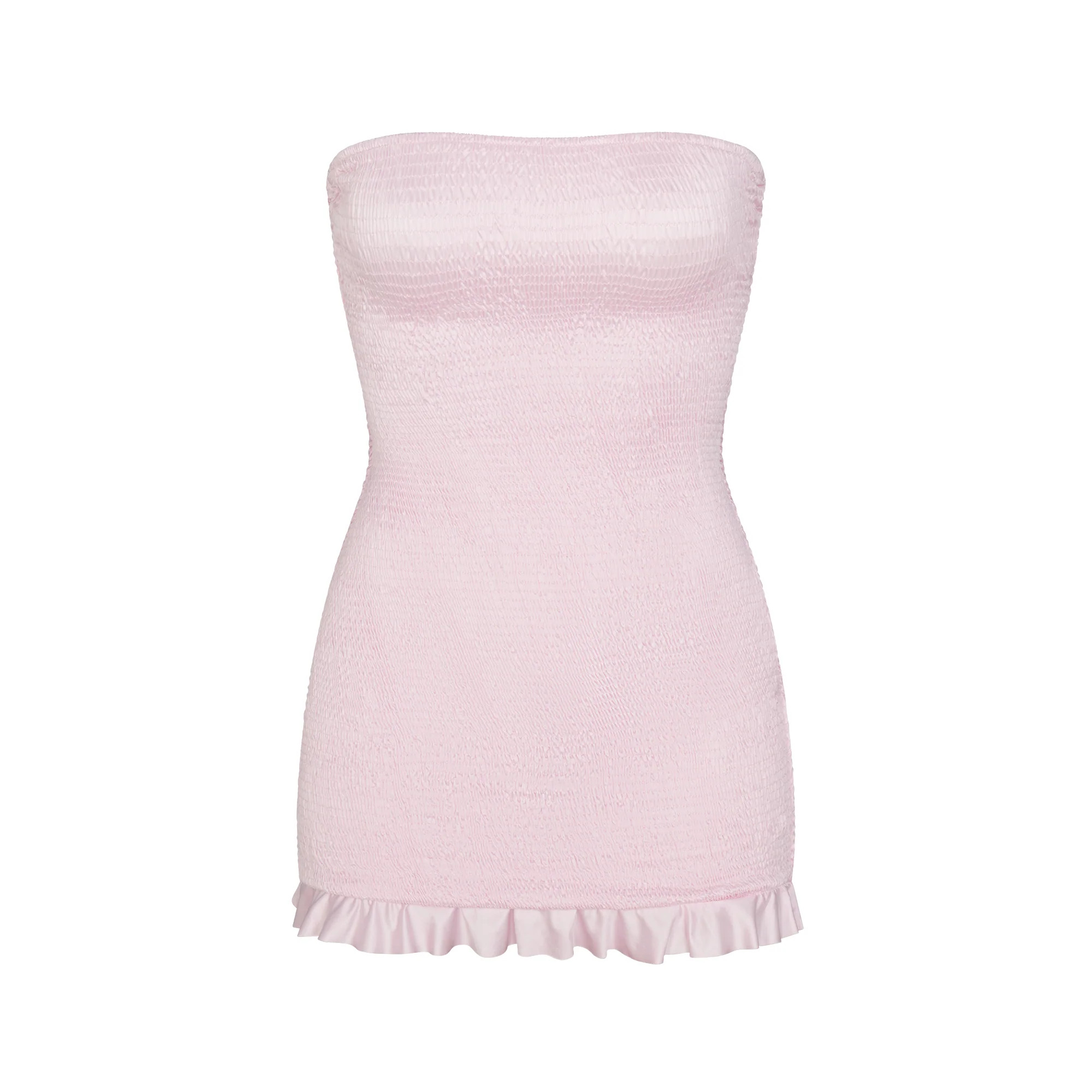 SMOCKED MINI DRESS | SKIMS (US)
