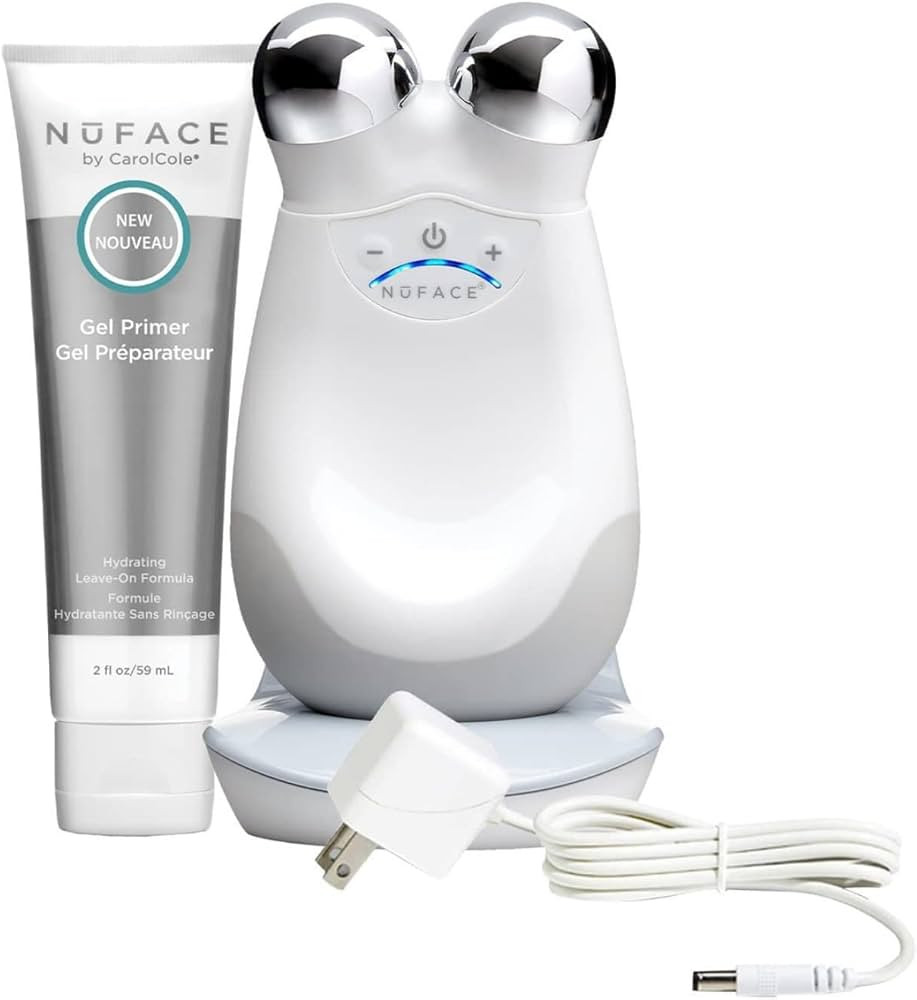 NuFACE Trinity Starter Kit – Facial Toning Device with Hydrating Leave-On Gel Primer, 2 Fl Oz | Amazon (US)