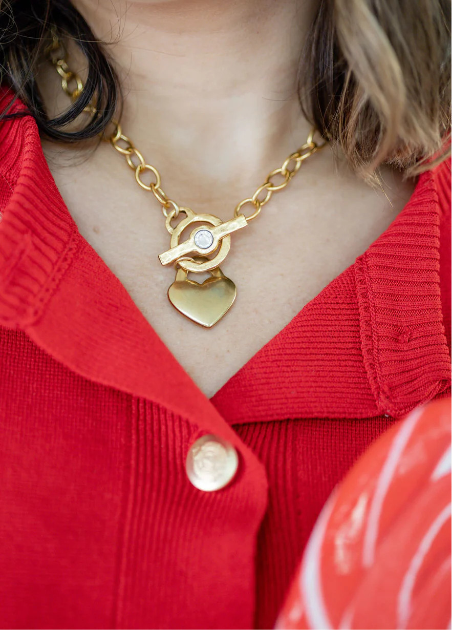 Heart Toggle Charm | Jup Jewels