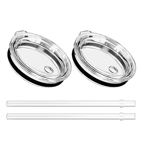 20 oz Tumbler Straw Lid, Replacement Lids Compatible for YETI Rambler 16/20 oz Stackable Cup, 24 oz Mug, 25 oz Straw Mug, BPA Free and Shatter-proof Travel Tumbler Top Lids Cover | Amazon (US)