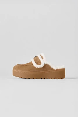 ALO Malibu Loafer Shoes in Rich Chestnut, Size: 8W | Alo Yoga