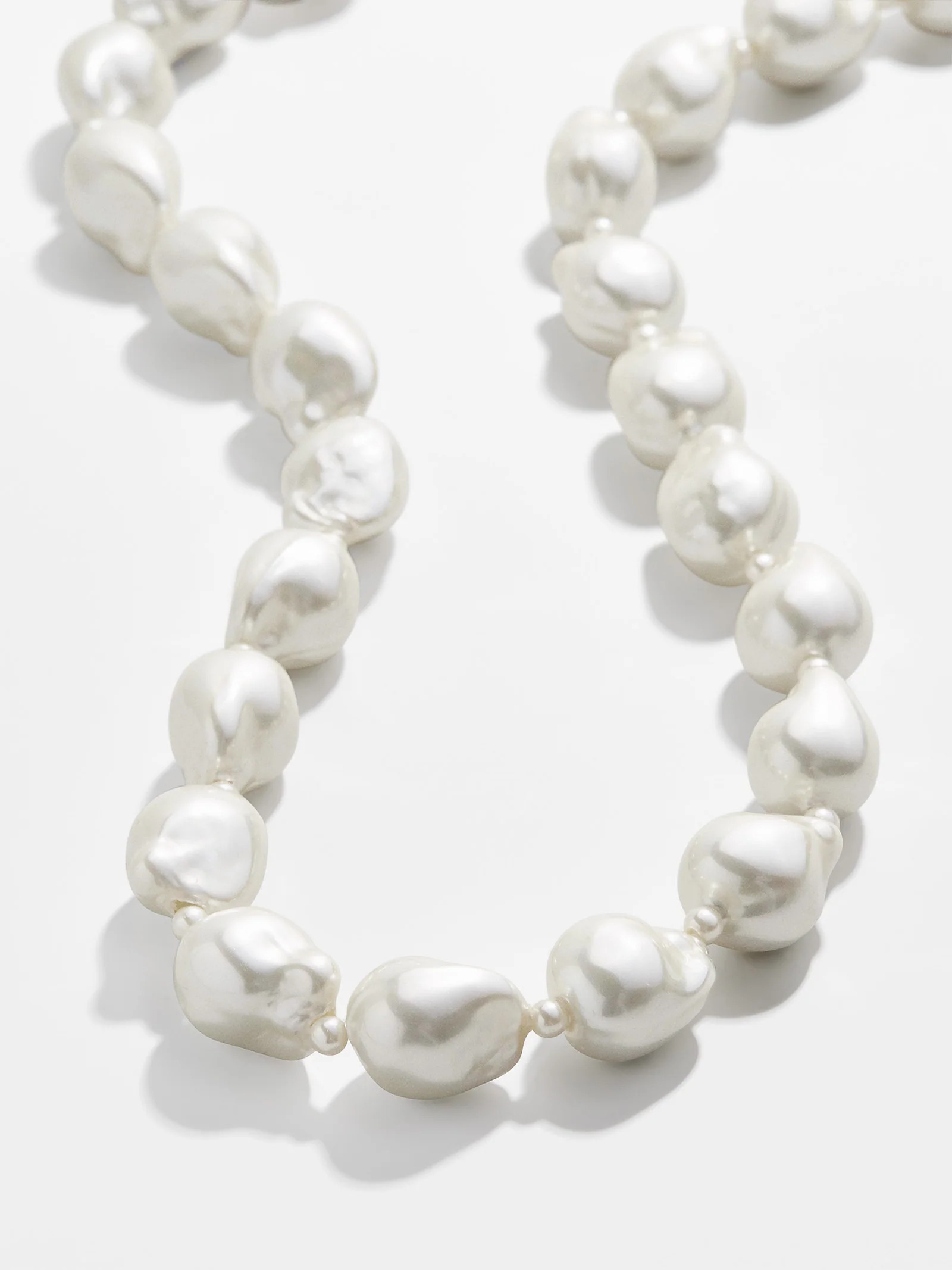 Teagan Necklace - White | BaubleBar (US)