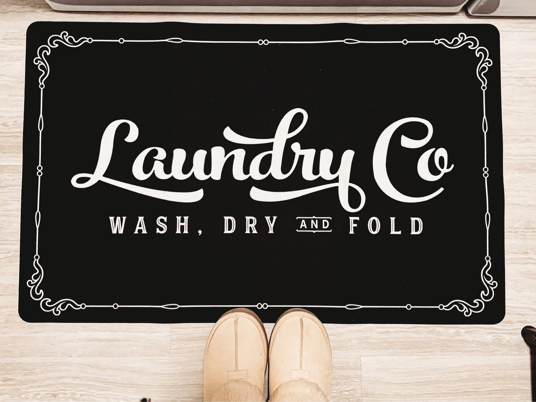 Find joy in the simple things, yes, even in doing the laundry by adding a little happy to the room! How CUTE is this Amazon find? Super inexpensive, but elevated my laundry room 100%!

#LTKstyletip #LTKhome #LTKfindsunder50