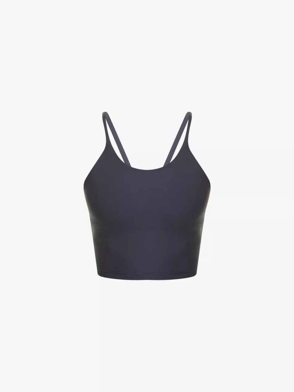 Tank scoop-neckline stretch-jersey bra | Selfridges
