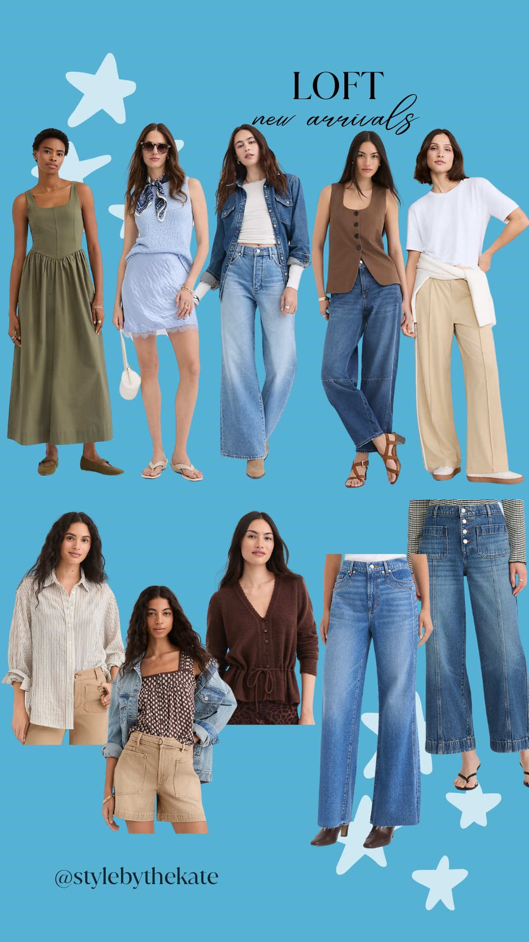 LOFT new arrivals + they are on sale! 🤎 So many cute styles to wear now and into fall! ✨

fall outfit, fall, summer outfit, summer, jeans, sweater, dress, @loft 

 #LTKootd #LTKSeasonal #LTKSaleAlert