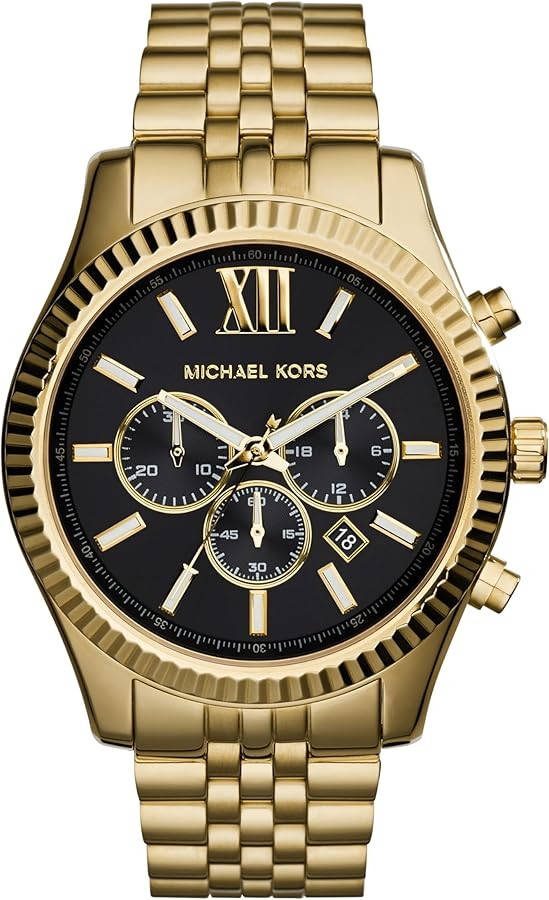 Michael Kors Lexington Men's Watch, Stainless Steel Bracelet Watch for Men | Amazon (US)