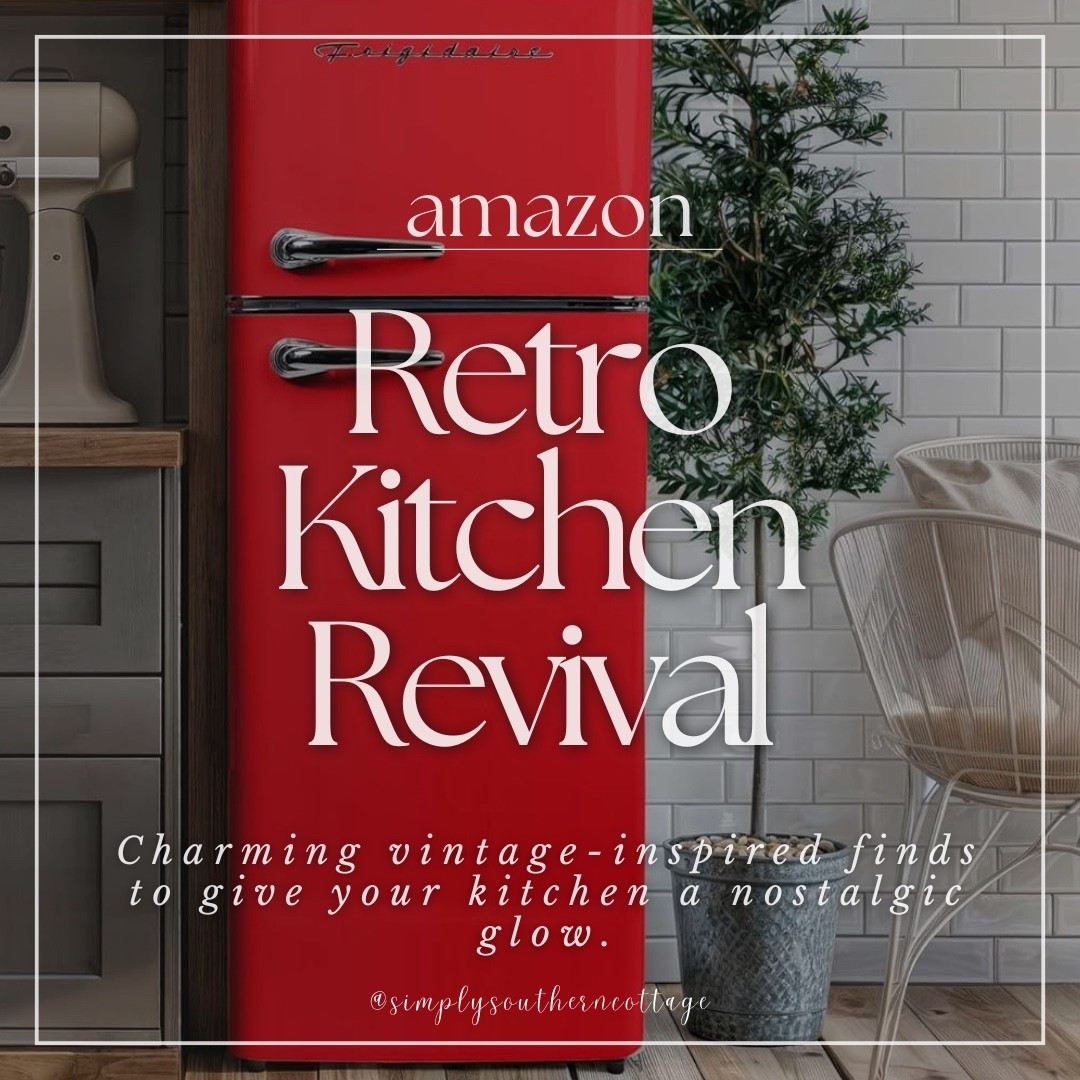 Amazon Retro Kitchen Revival! Charming vintage-inspired finds to give your kitchen a nostalgic glow. 


Amazon, Amazon finds, Amazon home, home finds, home decor, nostalgic home decor, vintage home decor, retro home decor, kitchen finds, vintage kitchen finds, retro kitchen finds, nostalgic kitchen finds, kitchen appliances 





#LTKHome #LTKOver40 #LTKCyberWeek