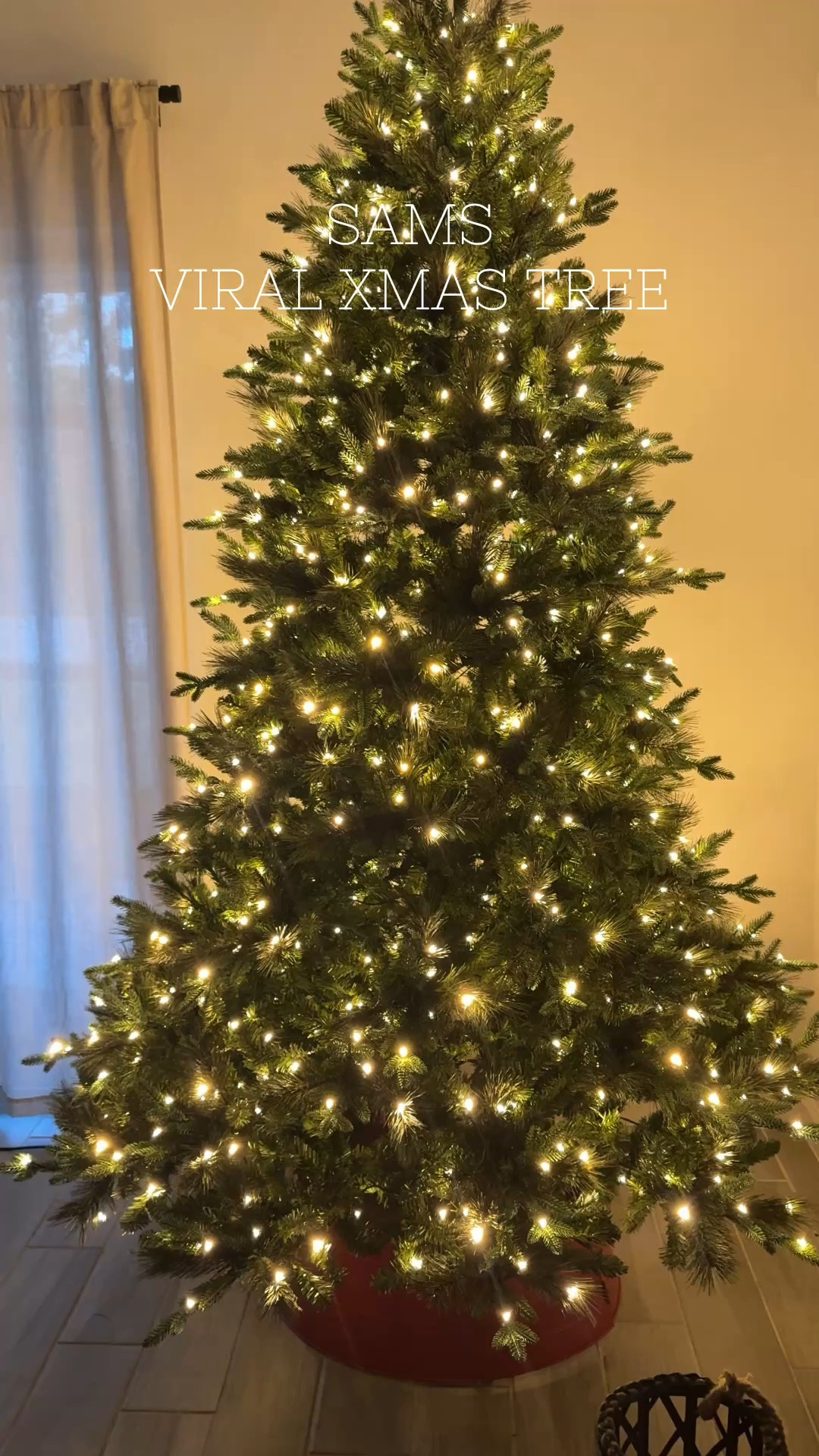 Sams viral Christmas Tree 🌲✨❤️

#LTKSeasonal #LTKHome #LTKHoliday