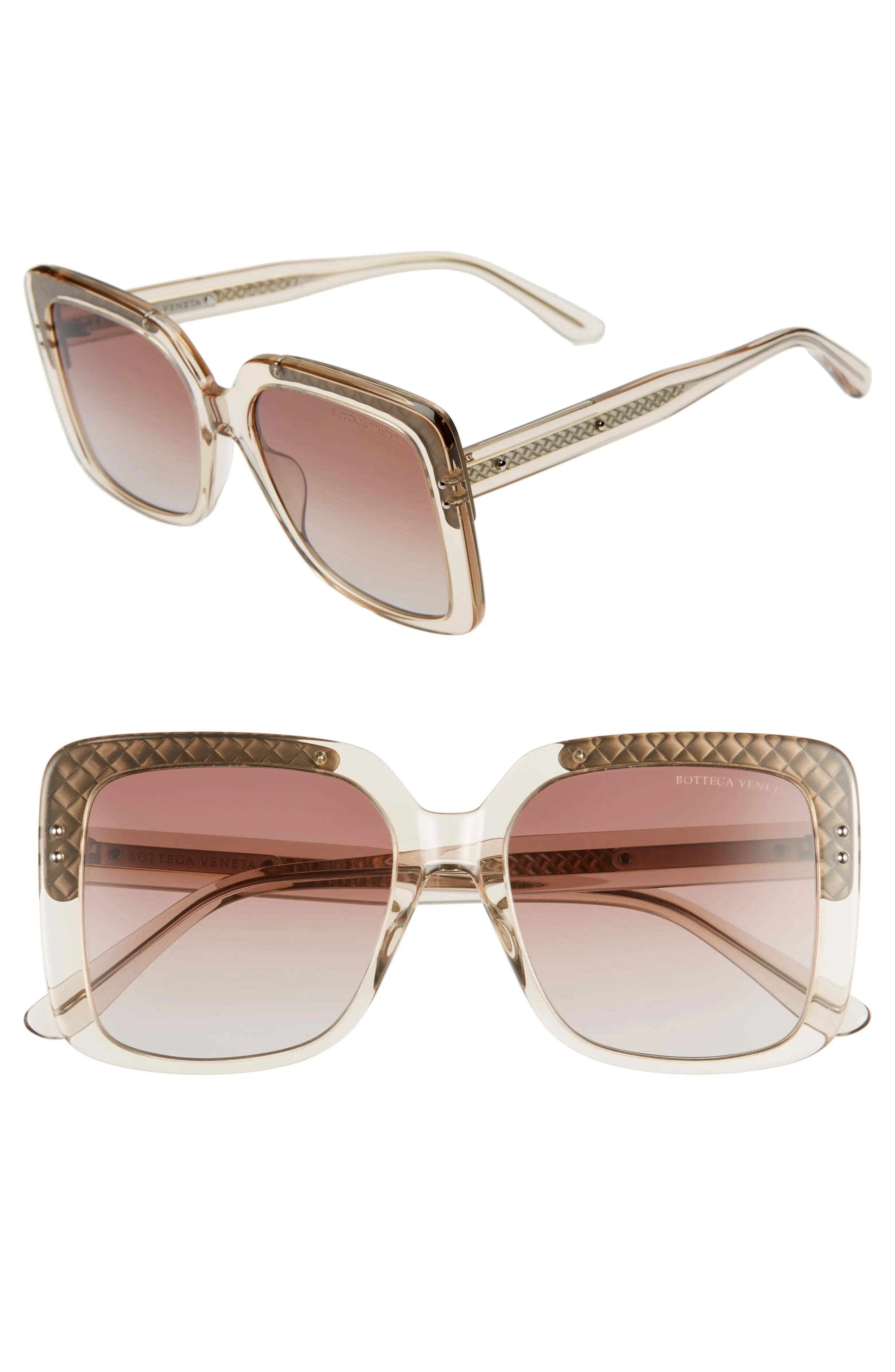 54mm Square Lens Sunglasses | Nordstrom