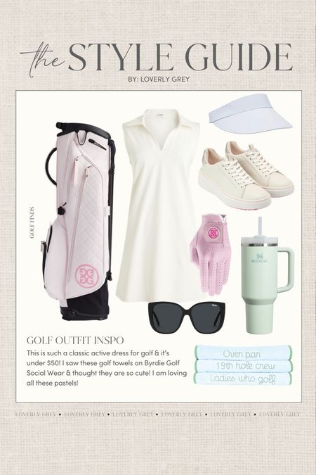Some inspo for your next golf day! Love these colors for the summer! 

Loverly Grey, women’s golf outfits, active wear 

#LTKStyleTip #LTKActive #LTKFitness