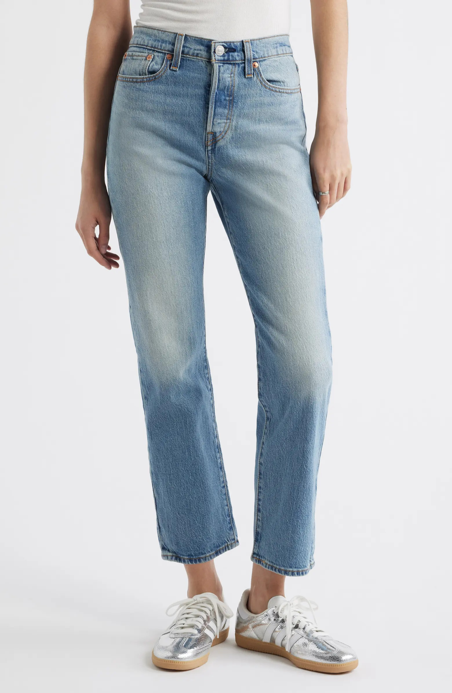 Wedgie High Waist Straight Leg Jeans | Nordstrom