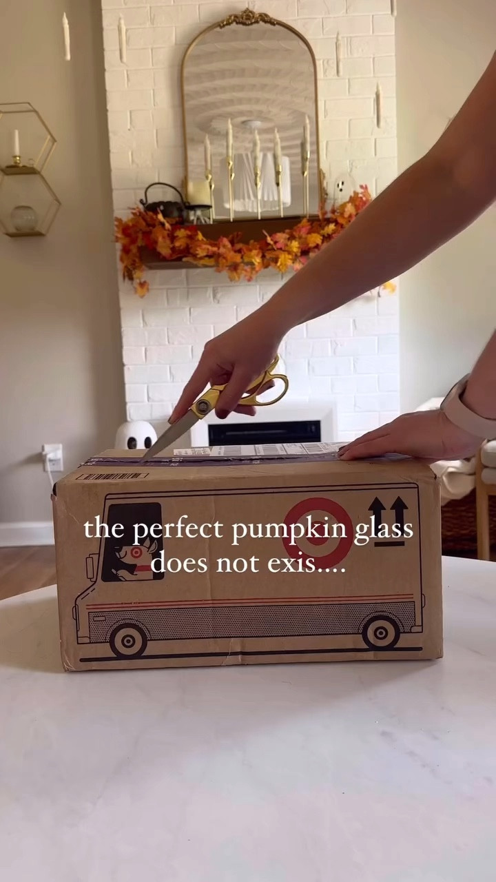 $3 threshold pumpkin glasses and pumpkin drink dispenser 