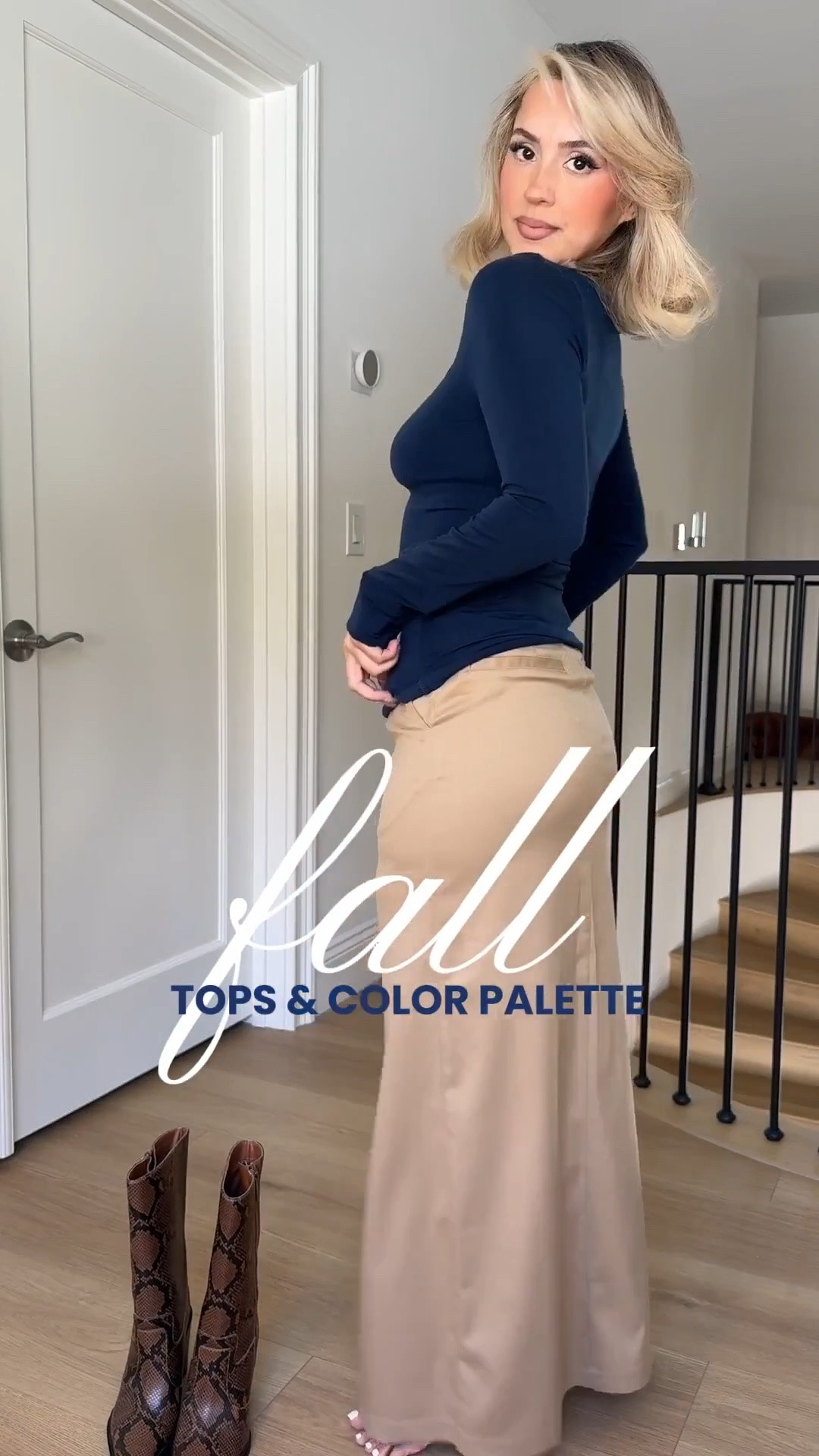 Favorite fall Amazon tops & fall color palette 😍
