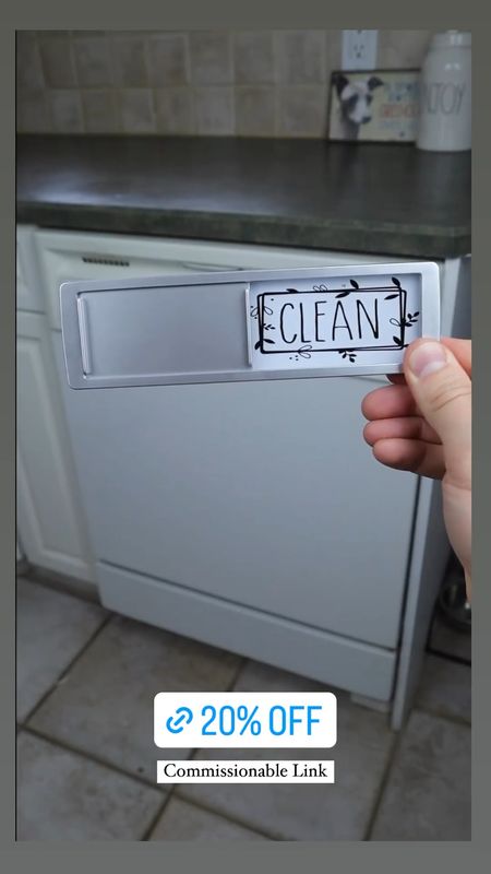 Price Drop Alert 🚨 20% off this dishwasher magnet. It’s made out of stainless steel and is easy to use and is compatible with all dishwashers!

#LTKsalealert #LTKunder50 #LTKhome