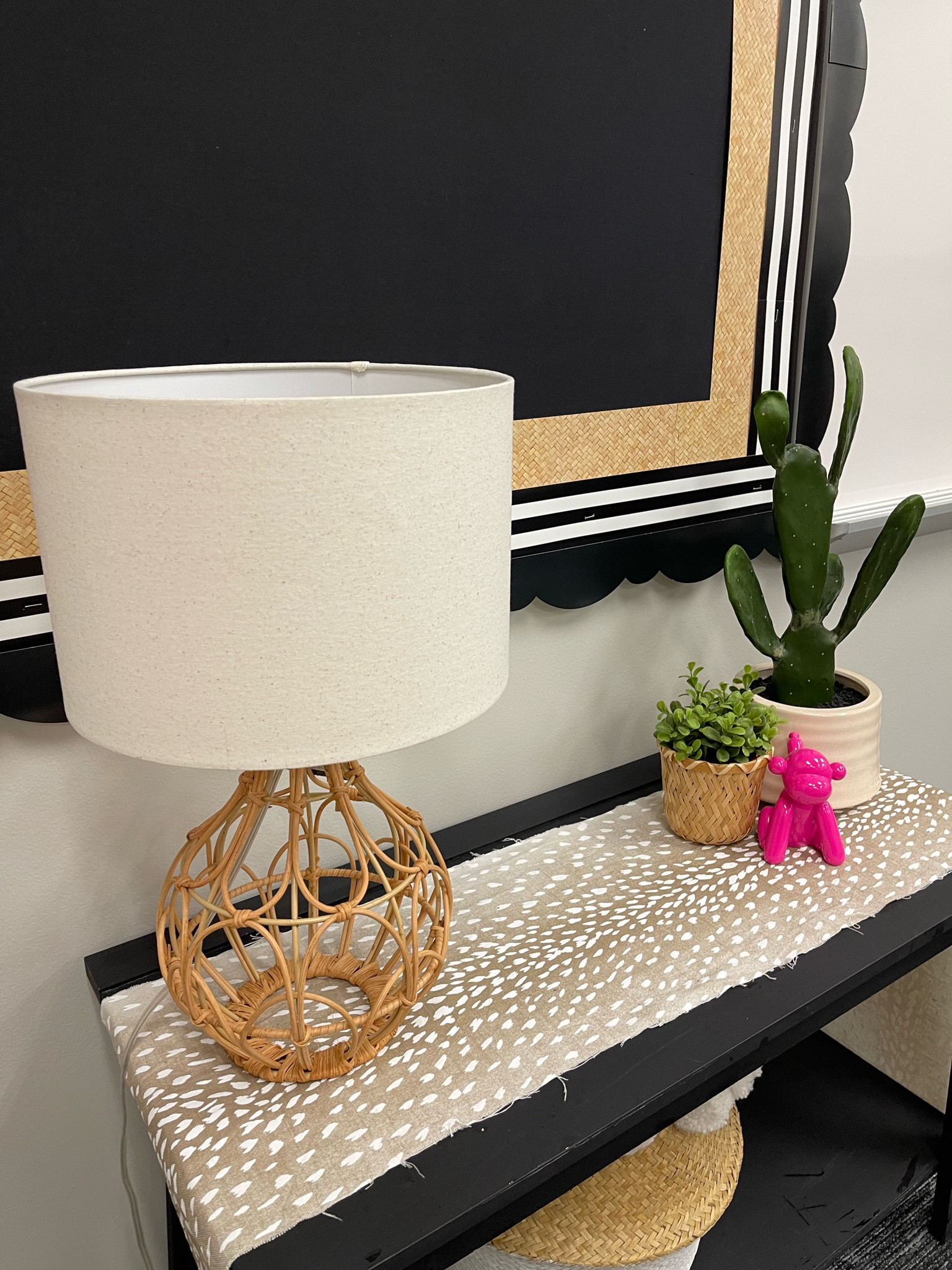 Classroom decor! Rattan table lamp! Bulletin board decor! 

#LTKBacktoSchool #LTKunder50 #LTKSeasonal