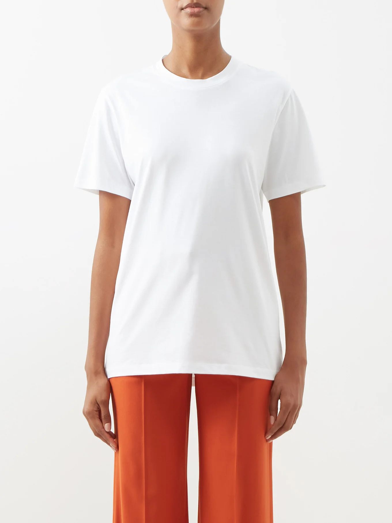 Logo-print organic-cotton jersey T-shirt | Matches (UK)