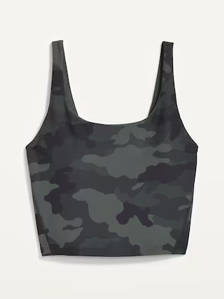 Light Support PowerSoft Longline Sports Bra | Old Navy (US)