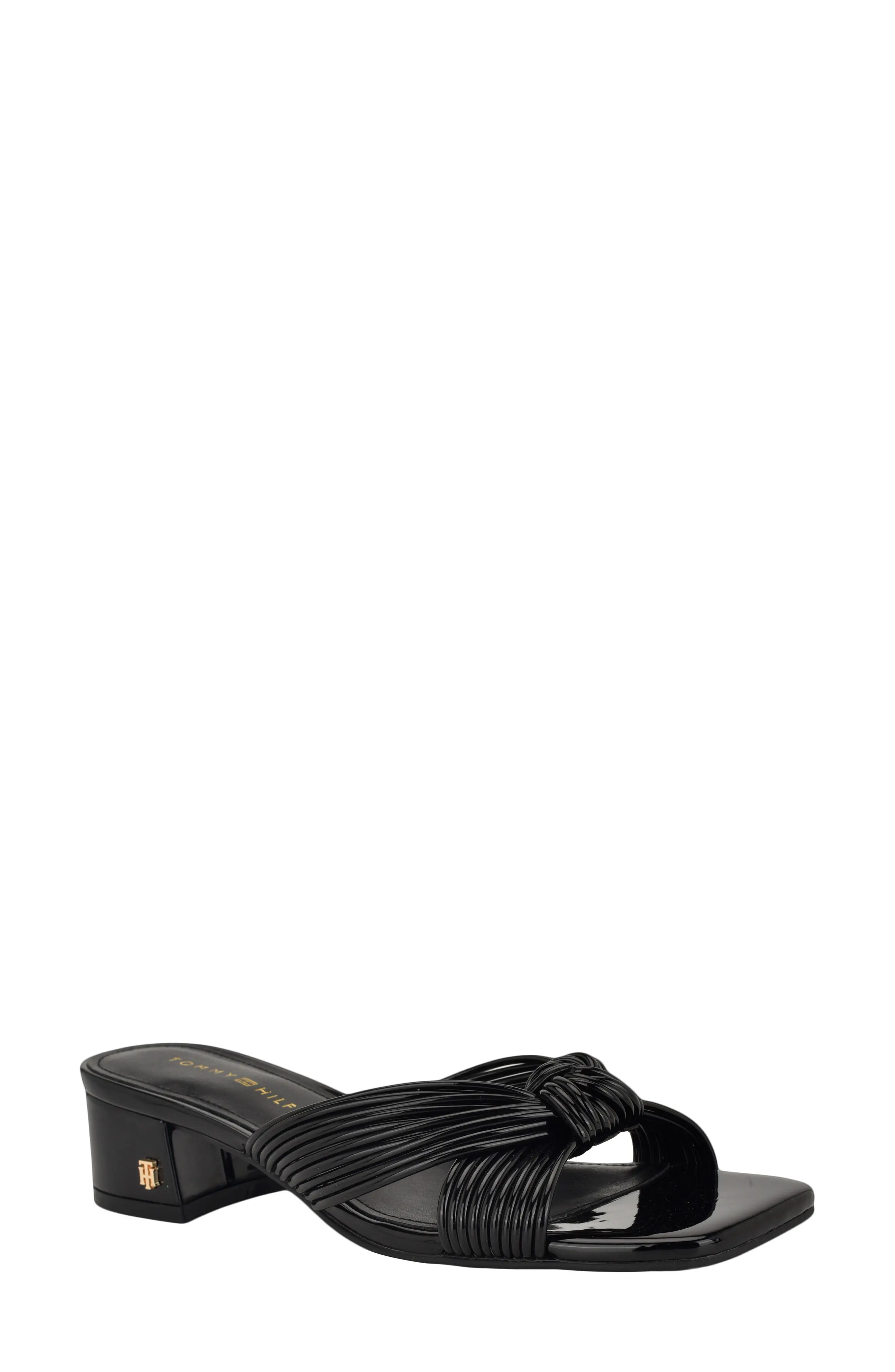 Tommy Hilfiger Pilie Slide Sandal in Black at Nordstrom Rack, Size 9 | Nordstrom Rack