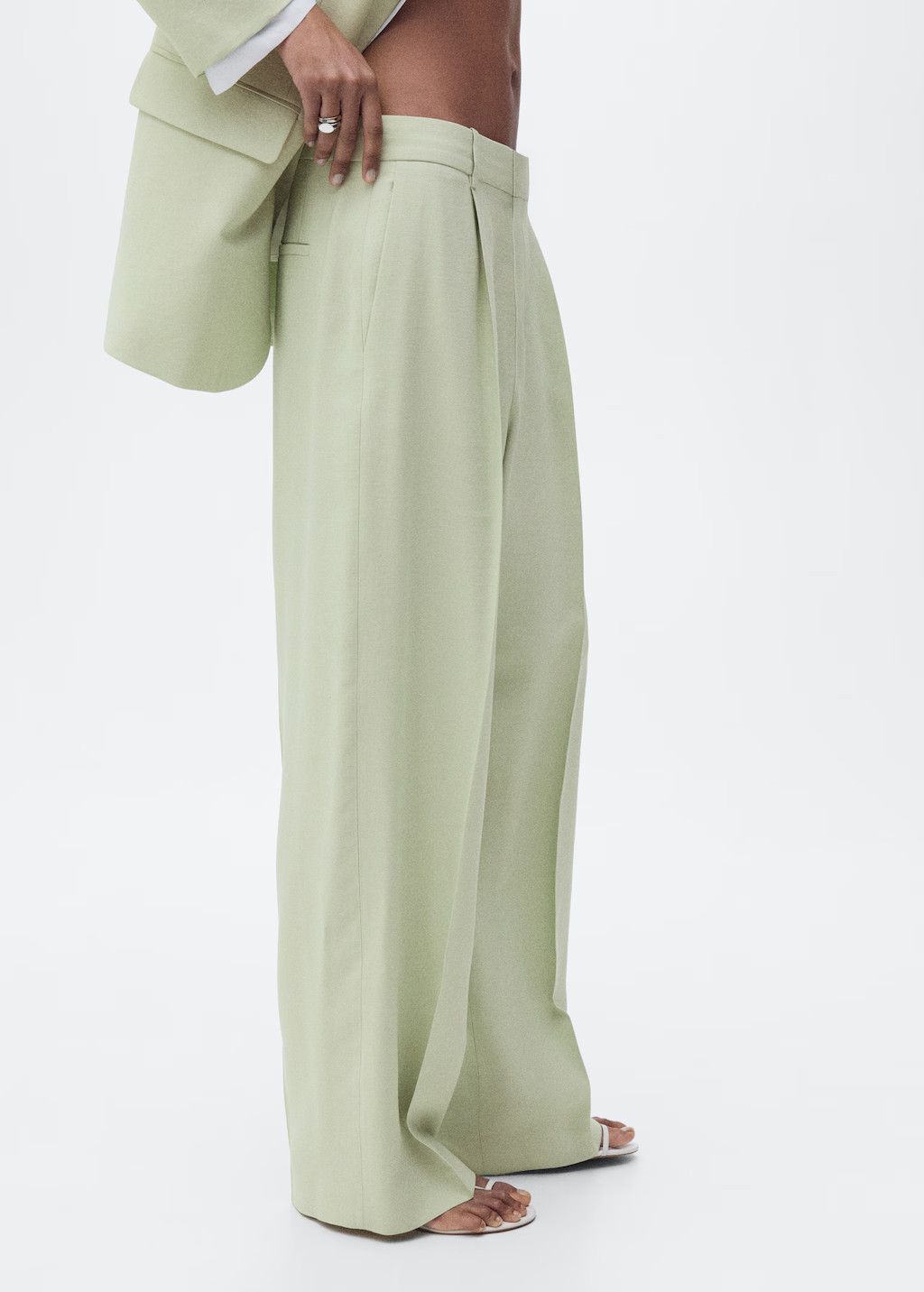 Straight-fit suit trousers - Women | MANGO USA | Mango (US/MX/AU)