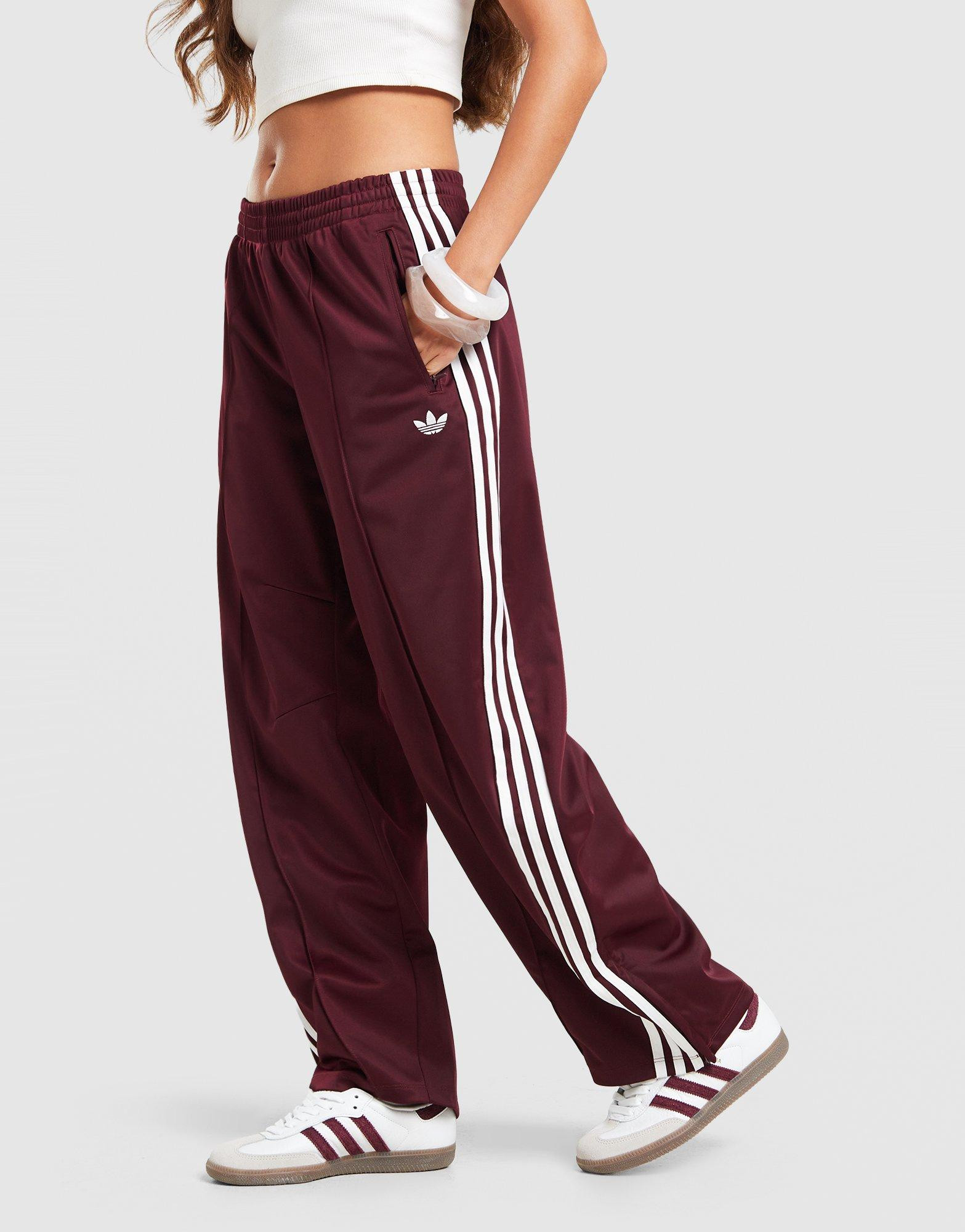 adidas Firebird Barrel Pants - Red - Womens | JD Sports (UK)