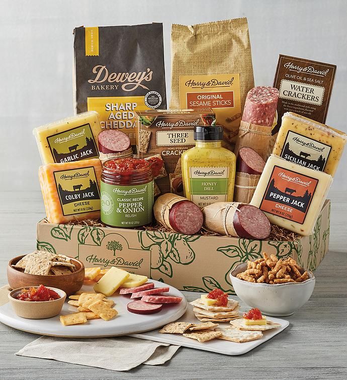 Ultimate Meat and Cheese Gift Box | Harry & David