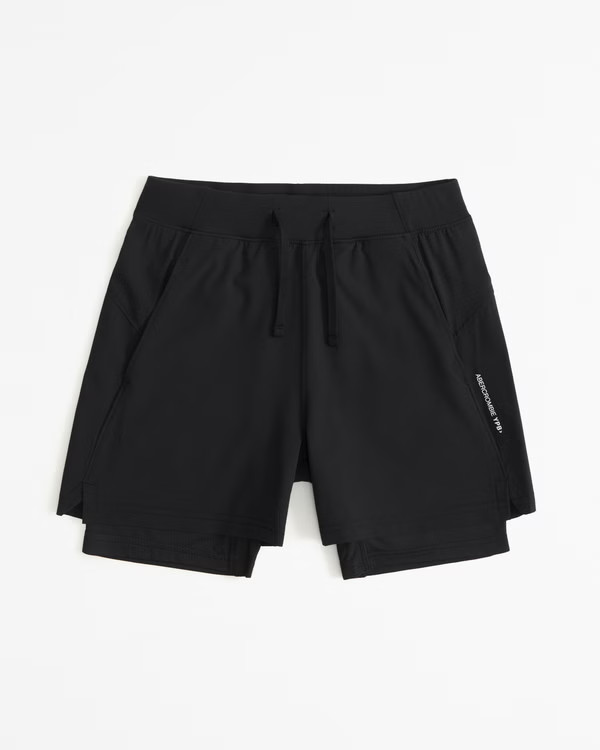 ypb motiontek 2-in-1 training shorts | Abercrombie & Fitch (US)