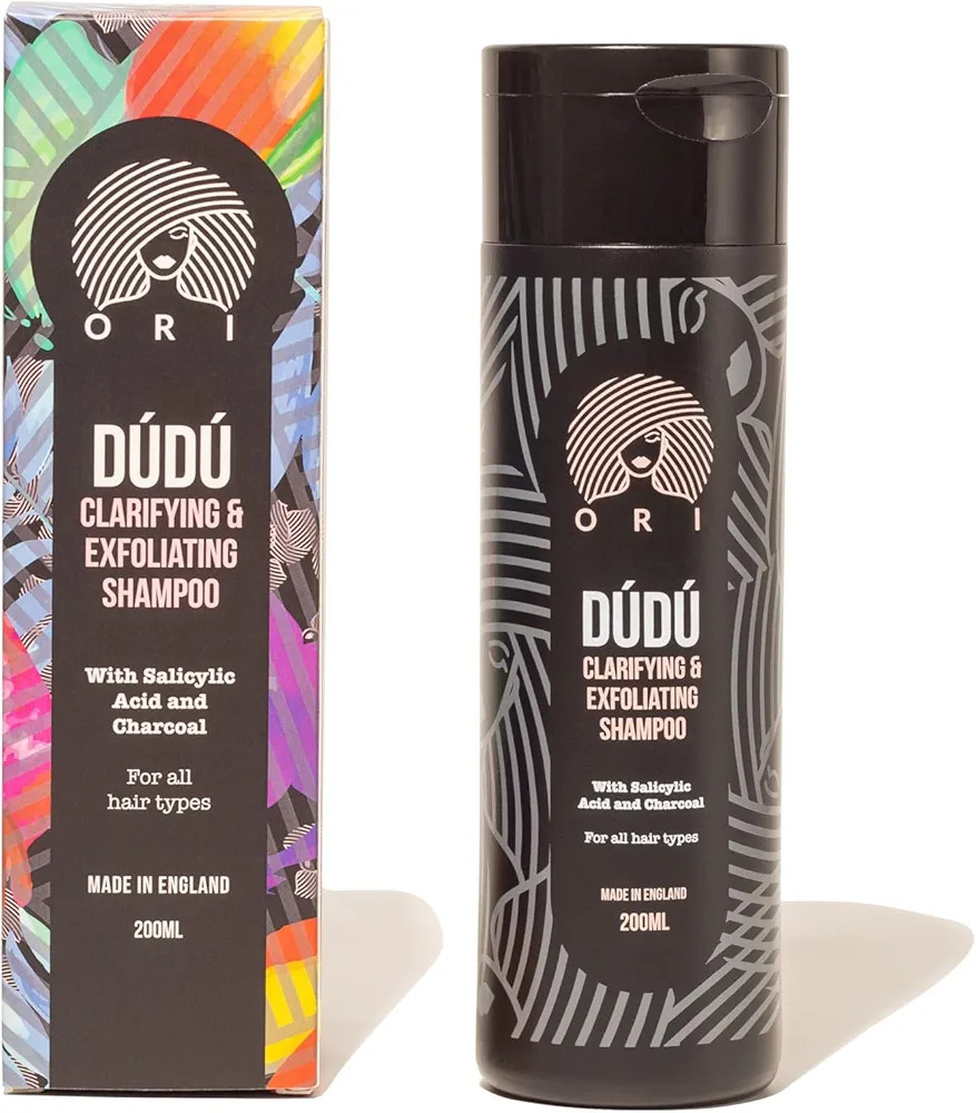 Dúdú Clarifying & Exfoliating Shampoo - with Salicylic Acid and Charcoal Suitable for all Hair ... | Amazon (UK)