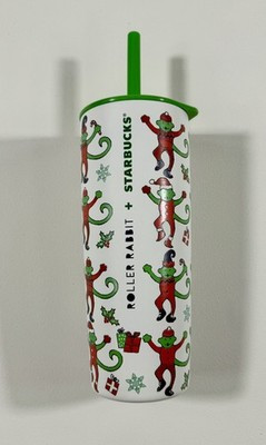 2025 Starbucks Roller Rabbit Stainless Steel Tumbler Cup Green Monkey - New | eBay US