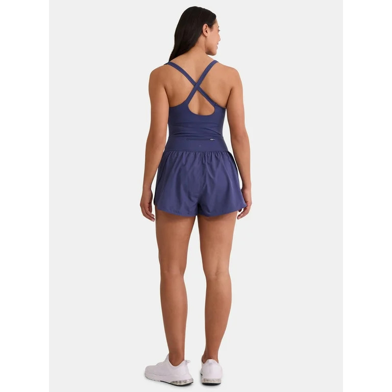Avia Women's Active Bodysuit with Built-in Bra, Sizes XS-XXXL | Walmart (US)
