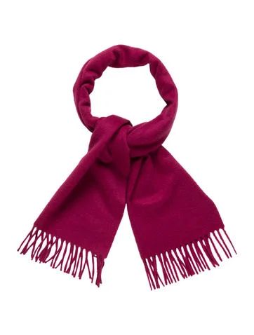 Loro Piana Knit Fringe Scarf | The Real Real, Inc.