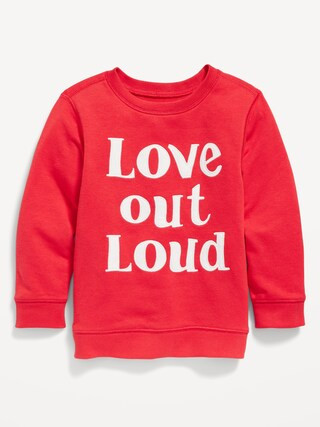 Unisex French-Terry Graphic Sweatshirt for Toddler | Old Navy (US)