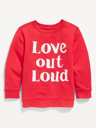 Unisex French-Terry Graphic Sweatshirt for Toddler | Old Navy (US)