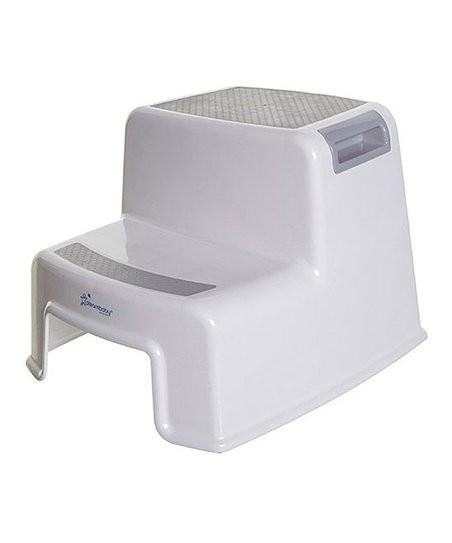 Gray Two-Step Stool | Zulily