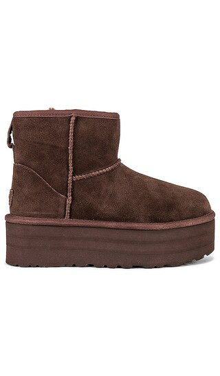 Classic Mini Platform Boot in Burnt Cedar | Revolve Clothing (Global)