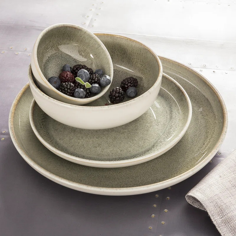 Resona Stoneware 16 Piece Dinnerware Set - Service for 4See More by SangoRated 4.8 out of 5 stars... | Wayfair North America